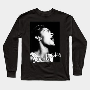 Billie Holiday Long Sleeve T-Shirt